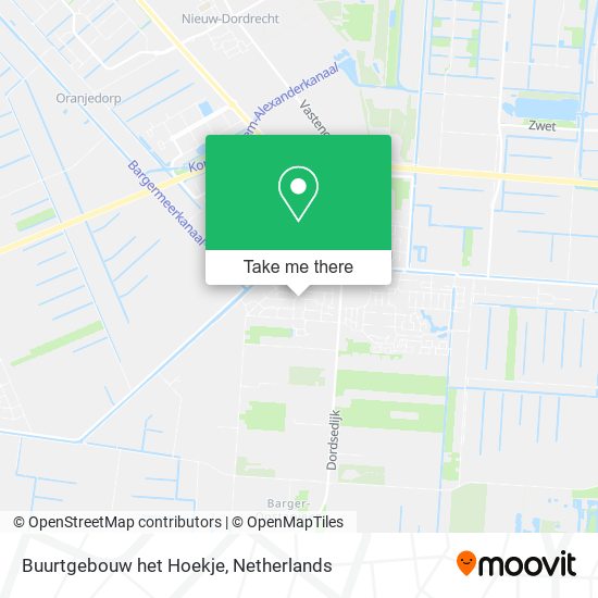 Buurtgebouw het Hoekje map