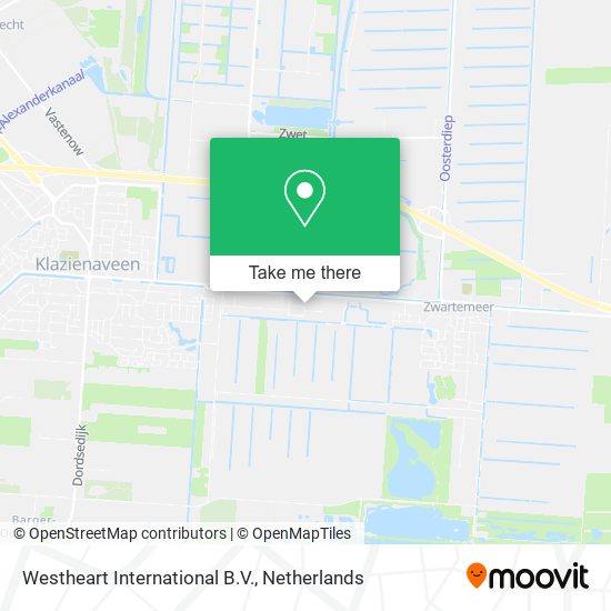 Westheart International B.V. map