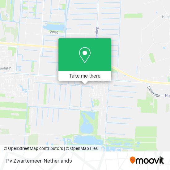Pv Zwartemeer map