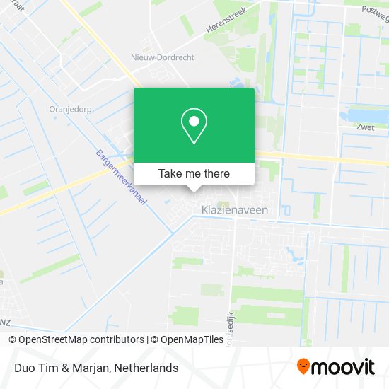 Duo Tim & Marjan map