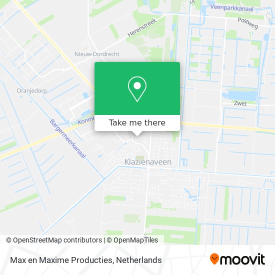 Max en Maxime Producties map