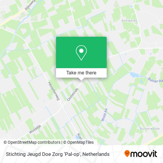 Stichting Jeugd Doe Zorg 'Pal-op' Karte