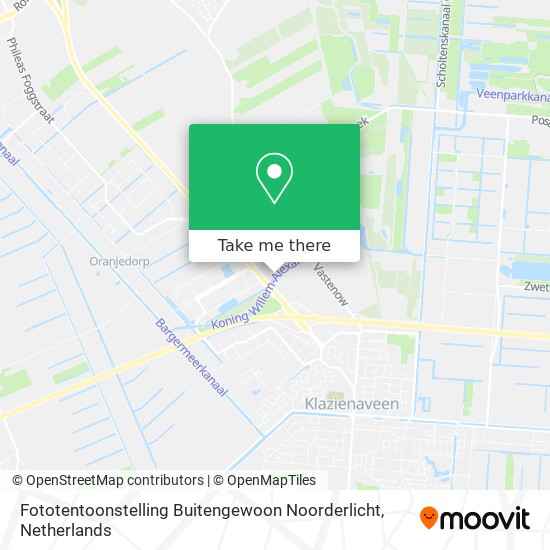 Fototentoonstelling Buitengewoon Noorderlicht Karte