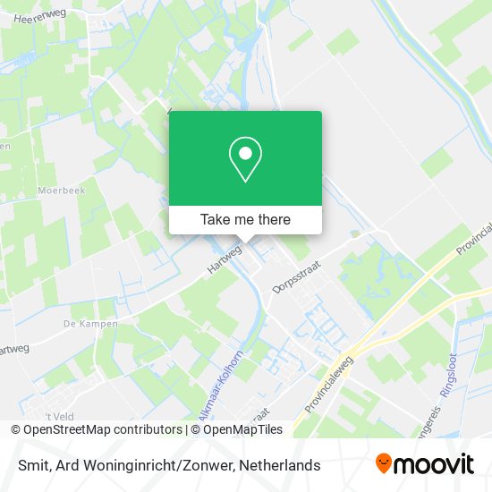 Smit, Ard Woninginricht/Zonwer map