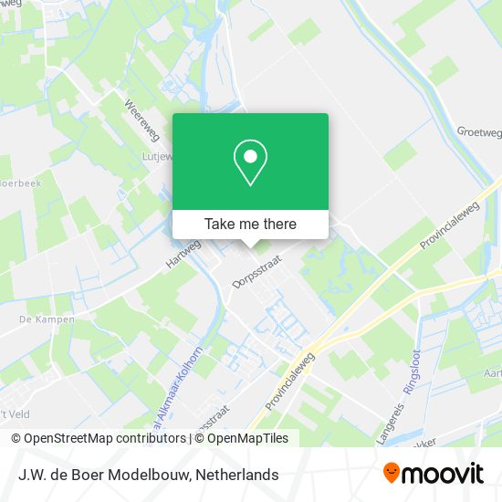 J.W. de Boer Modelbouw map