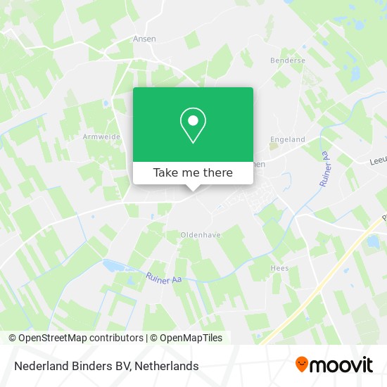 Nederland Binders BV Karte