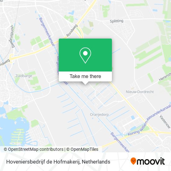 Hoveniersbedrijf de Hofmakerij map