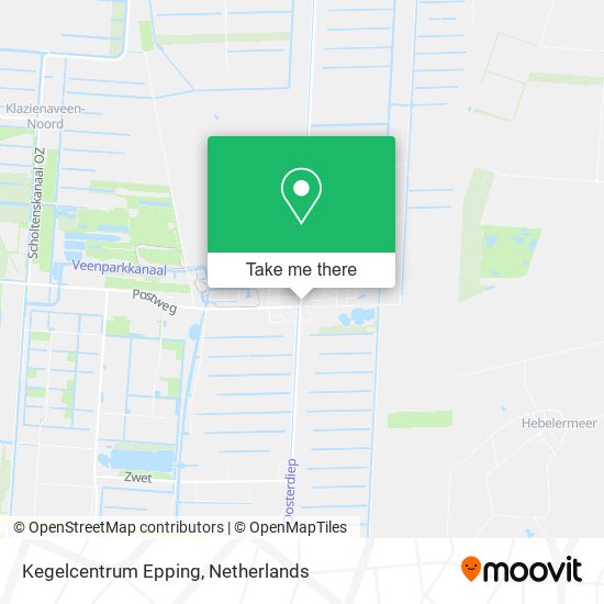 Kegelcentrum Epping Karte