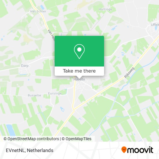 EVnetNL Karte