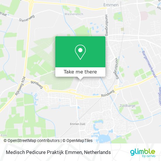 Medisch Pedicure Praktijk Emmen map