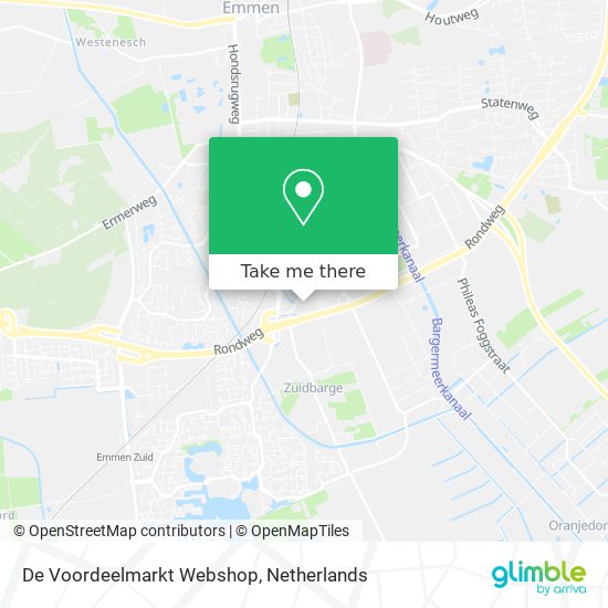 De Voordeelmarkt Webshop map