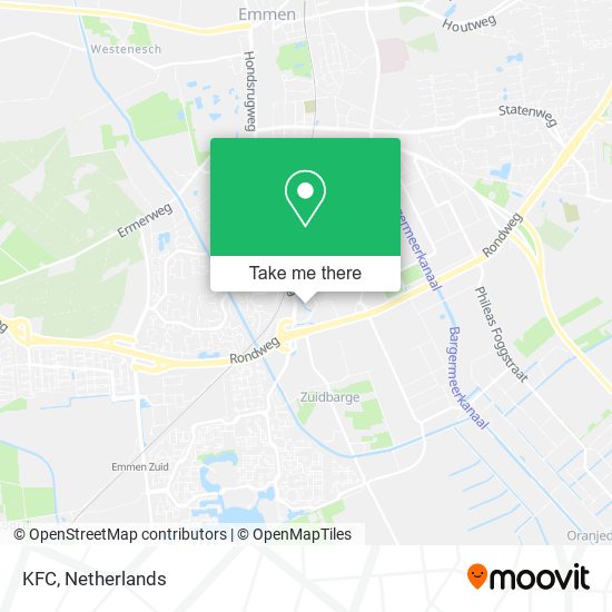 KFC map