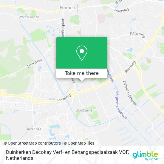 Duinkerken Decokay Verf- en Behangspeciaalzaak VOF map