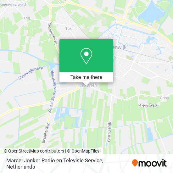 Marcel Jonker Radio en Televisie Service Karte