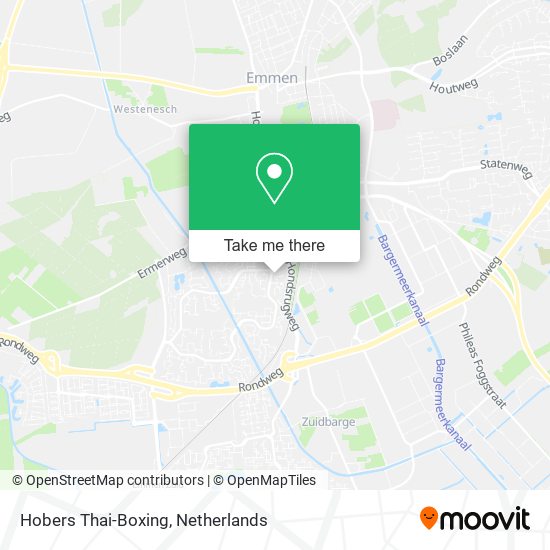 Hobers Thai-Boxing map