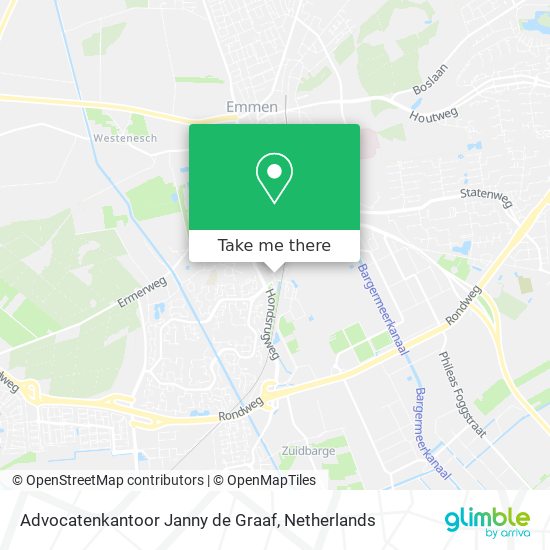 Advocatenkantoor Janny de Graaf map