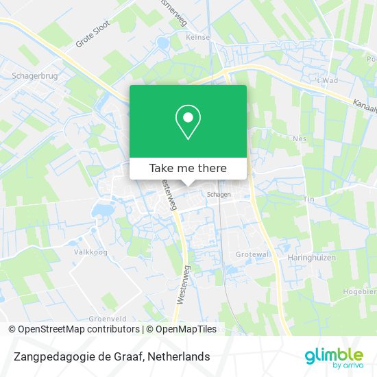 Zangpedagogie de Graaf map