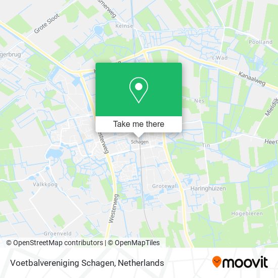 Voetbalvereniging Schagen map