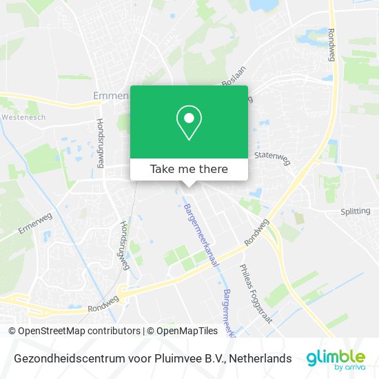 Gezondheidscentrum voor Pluimvee B.V. Karte