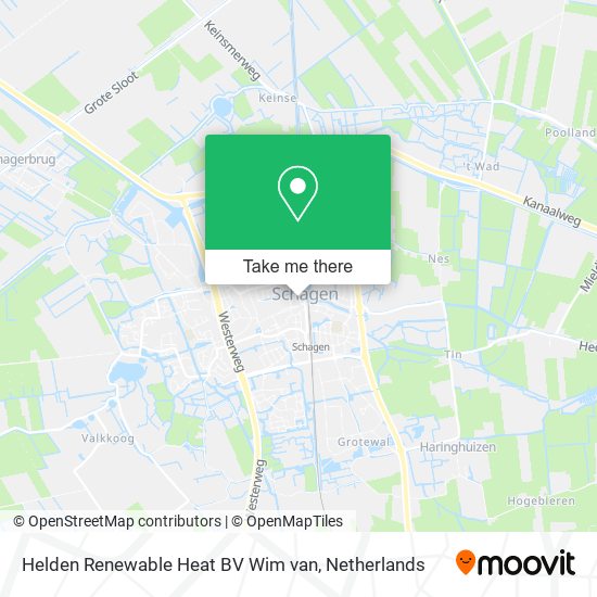 Helden Renewable Heat BV Wim van map