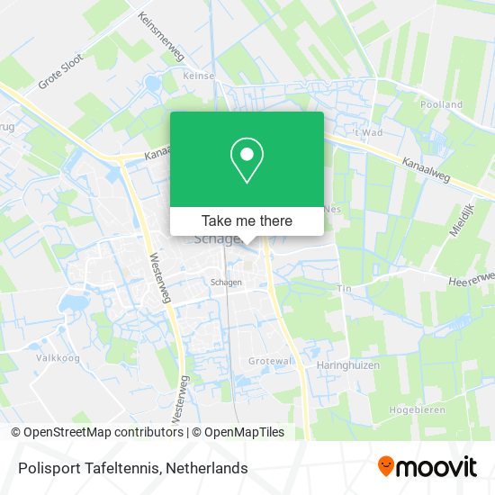 Polisport Tafeltennis map