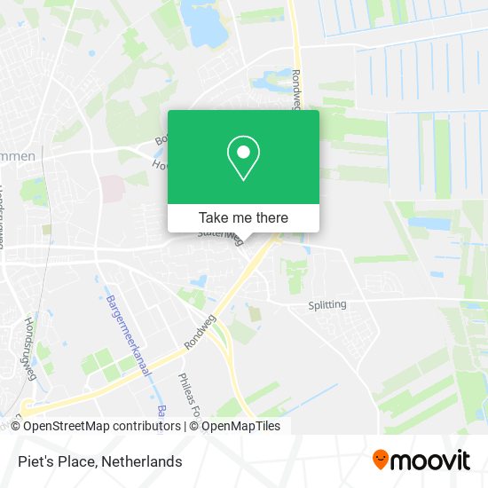 Piet's Place map