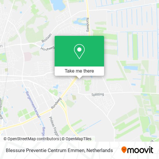 Blessure Preventie Centrum Emmen map