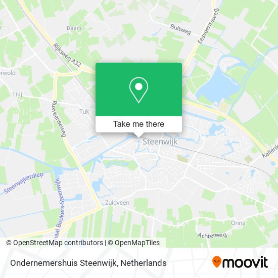 Ondernemershuis Steenwijk Karte