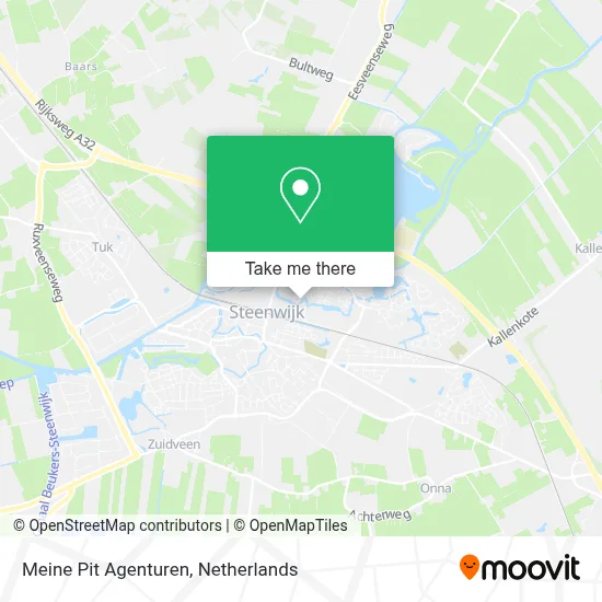 Meine Pit Agenturen map