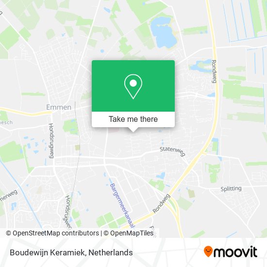 Boudewijn Keramiek Karte