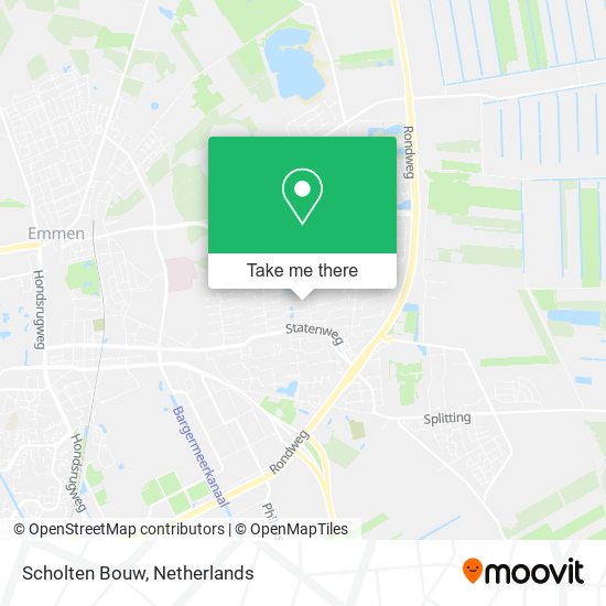 Scholten Bouw map