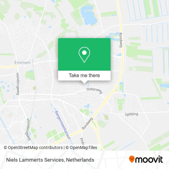 Niels Lammerts Services map