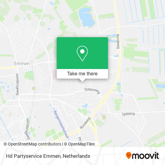 Hd Partyservice Emmen map