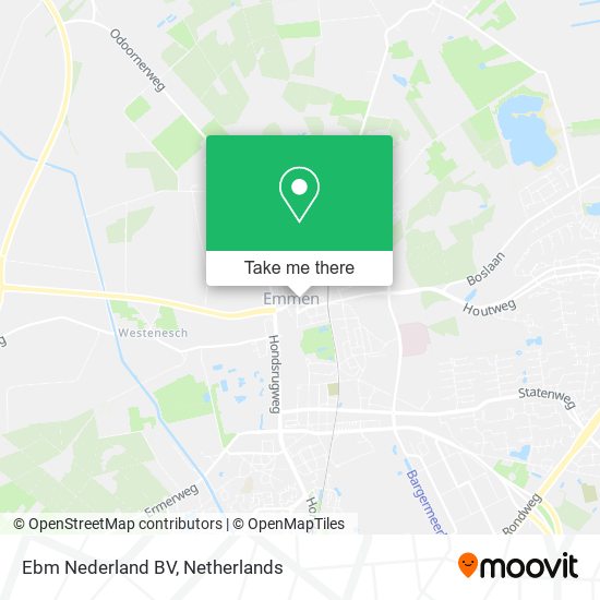 Ebm Nederland BV map