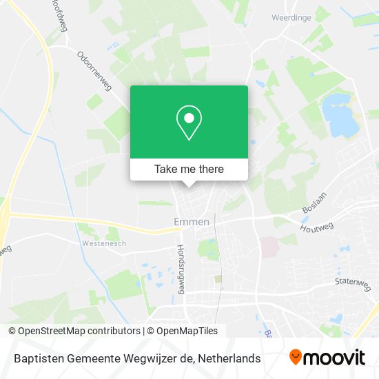 Baptisten Gemeente Wegwijzer de map