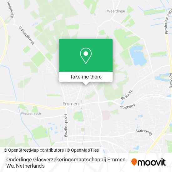 Onderlinge Glasverzekeringsmaatschappij Emmen Wa map