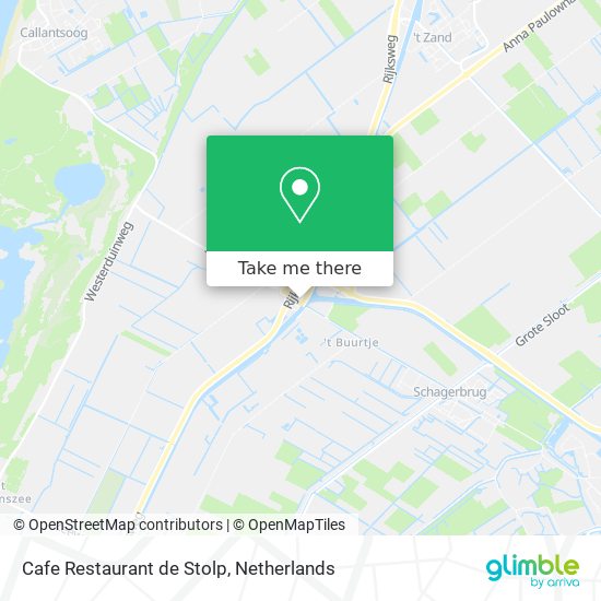 Cafe Restaurant de Stolp map