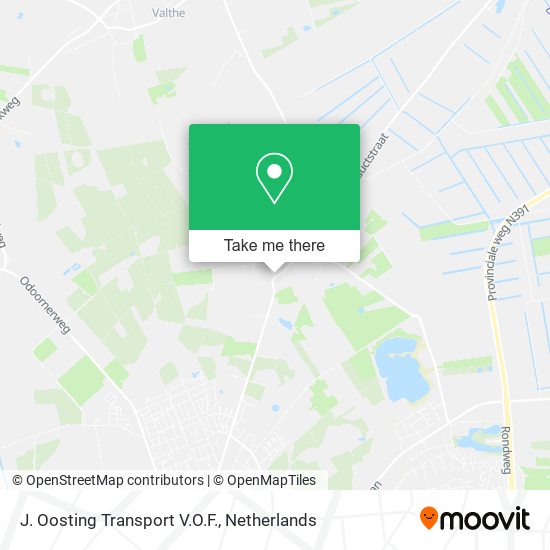 J. Oosting Transport V.O.F. map
