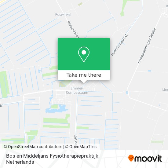 Bos en Middeljans Fysiotherapiepraktijk map