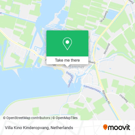 Villa Kino Kinderopvang map