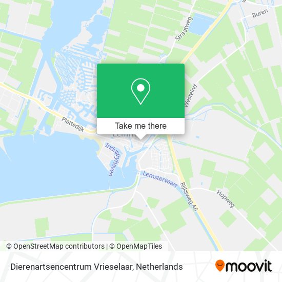 Dierenartsencentrum Vrieselaar map