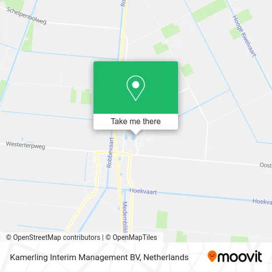 Kamerling Interim Management BV map
