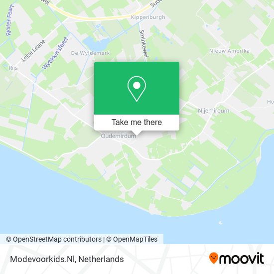 Modevoorkids.Nl map