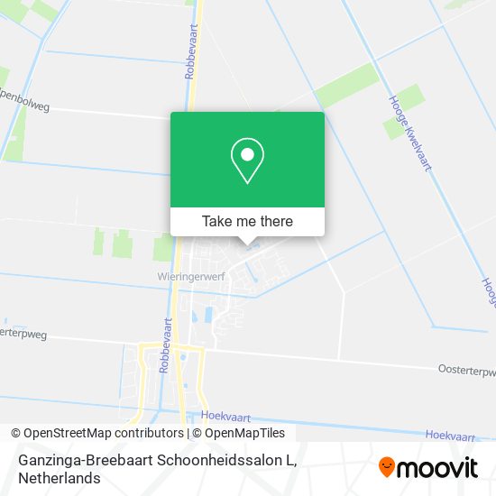 Ganzinga-Breebaart Schoonheidssalon L map
