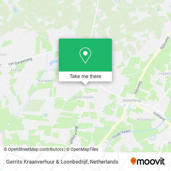 Gerrits Kraanverhuur & Loonbedrijf map