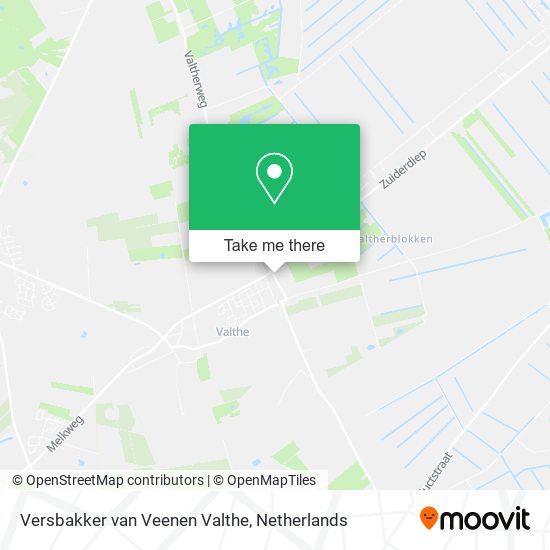Versbakker van Veenen Valthe map