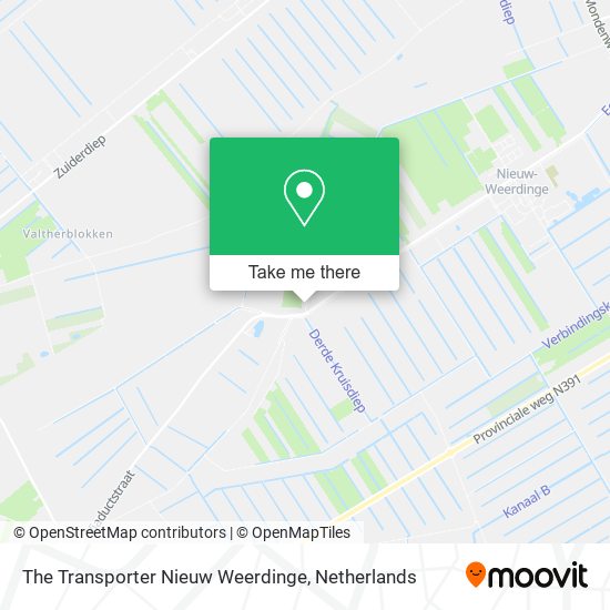 The Transporter Nieuw Weerdinge map