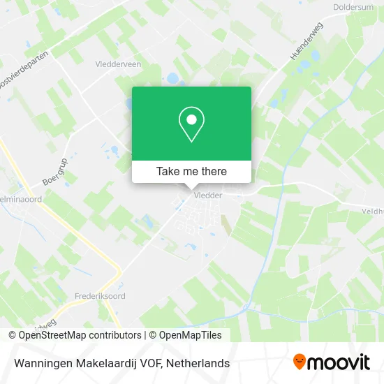 Wanningen Makelaardij VOF map