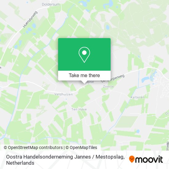 Oostra Handelsonderneming Jannes / Mestopslag Karte