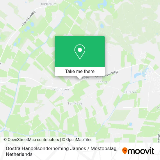 Oostra Handelsonderneming Jannes / Mestopslag map